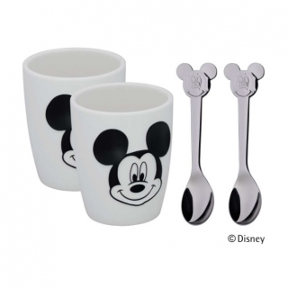 Šálky a lžičky o velikosti S, © Disney Mickey Mouse, 4 ks - WMF