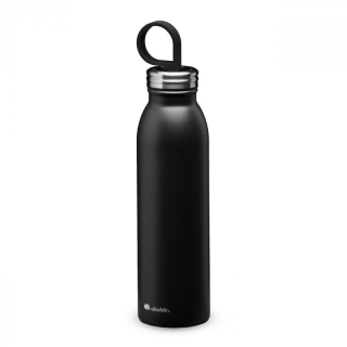 Nerezová láhev na vodu s vakuovou izolací Chilled Thermavac™, 550 ml, černá - Aladdin