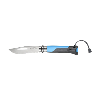 Multifunkční kapesní nůž Outdoor, blistr, modrý - Opinel