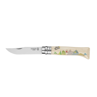Zavírací nůž N°08 Stainless Steel, Tour de France, 8.5 cm - Opinel