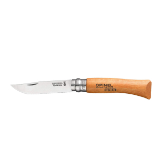 Zavírací nůž N°07 Carbon Steel, 8 cm, blistr - Opinel