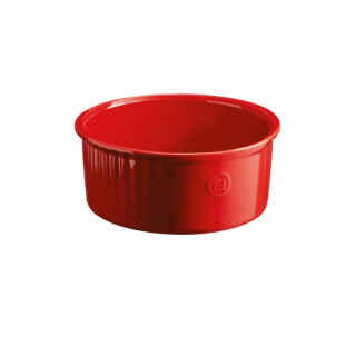 Miska na soufflé, 21 cm, červená Burgundy - Emile Henry