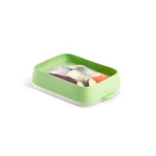 Nádoba na skladování potravin Reusable Seal Tray, zelená - Lékué